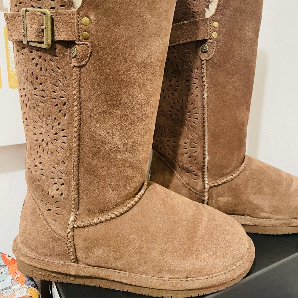 Bearpaw faux fur boots